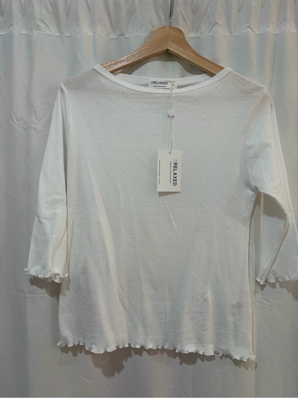 LA relaxed organic woman’s shirt